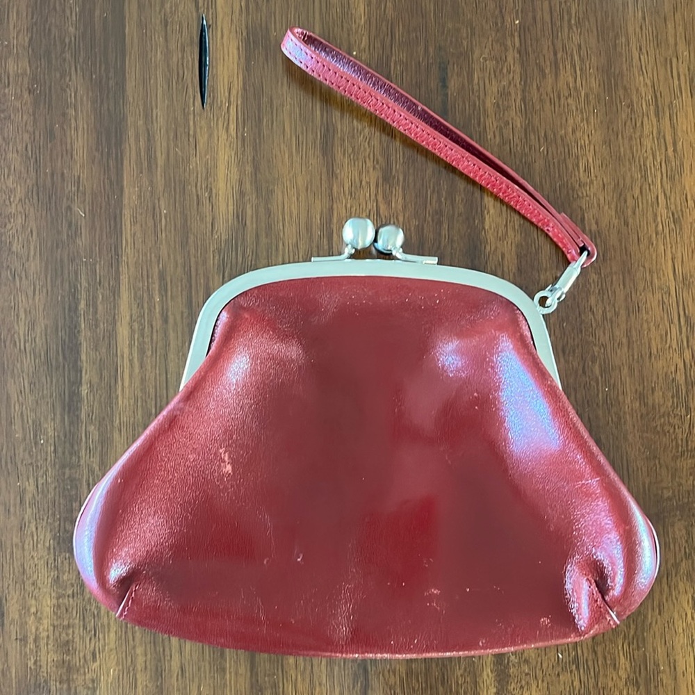 HOBO Red wristlet